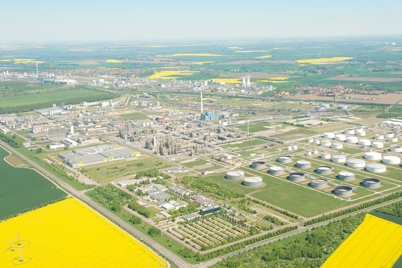 Chemiepark Leuna Luftansicht