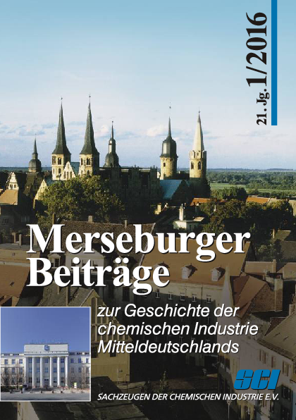 Heftansicht Merseburger Beiträge