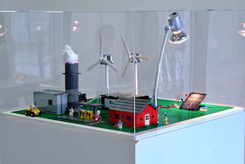 Abbildung eines Lego Modells zum Thema Wasserstoff